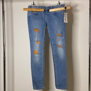 True Religion Women’s 30 Skinny Jeans w/ Orange